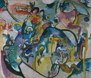 All Saints Day II by Wassily Kandinsky - Hand-Painted Oil Painting Reproduction