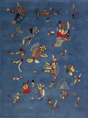 Bleu de ciel by Wassily Kandinsky - Hand-Painted Oil Painting Reproduction