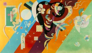 Composition IX by Wassily Kandinsky - Hand-Painted Oil Painting Reproduction