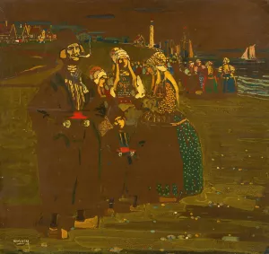 Erinnerung An Holland by Wassily Kandinsky - Hand-Painted Oil Painting Reproduction