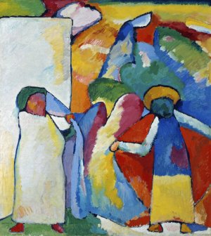 Improvisation 6 by Wassily Kandinsky - Hand-Painted Oil Painting Reproduction