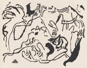 Klange Pl.06 by Wassily Kandinsky - Hand-Painted Oil Painting Reproduction