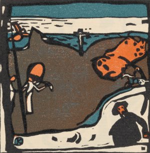 Klange Pl.16 by Wassily Kandinsky - Hand-Painted Oil Painting Reproduction