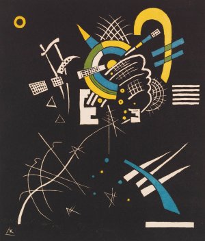 Kleine Welten VII by Wassily Kandinsky - Hand-Painted Oil Painting Reproduction