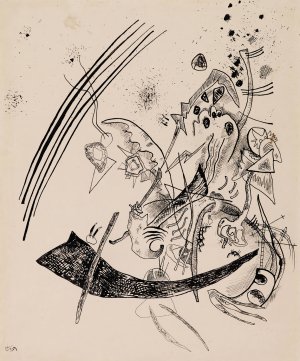 Ohne Titel by Wassily Kandinsky - Hand-Painted Oil Painting Reproduction