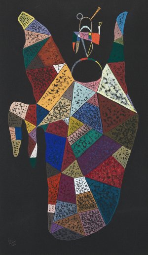 Ohne Titel by Wassily Kandinsky - Hand-Painted Oil Painting Reproduction