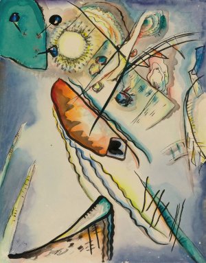Ohne Titel by Wassily Kandinsky - Hand-Painted Oil Painting Reproduction
