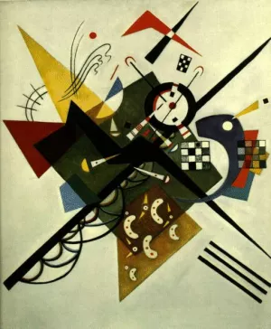 On White II by Wassily Kandinsky Oil Painting Reproduction