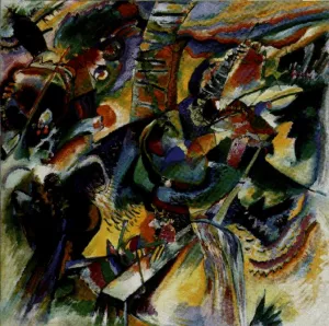 Ravine Improvisation by Wassily Kandinsky Oil Painting Reproduction