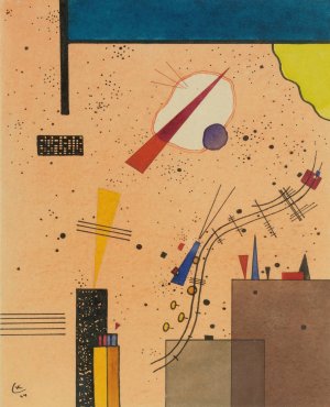 Spritze by Wassily Kandinsky - Hand-Painted Oil Painting Reproduction
