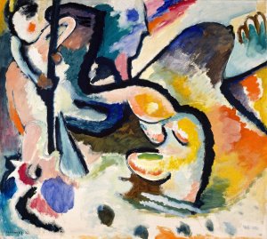 St. George III by Wassily Kandinsky - Hand-Painted Oil Painting Reproduction