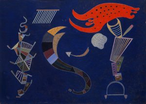 Main Product Photo of The Arrow Painting by Wassily Kandinsky