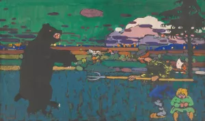 The Bear by Wassily Kandinsky Oil Painting Reproduction