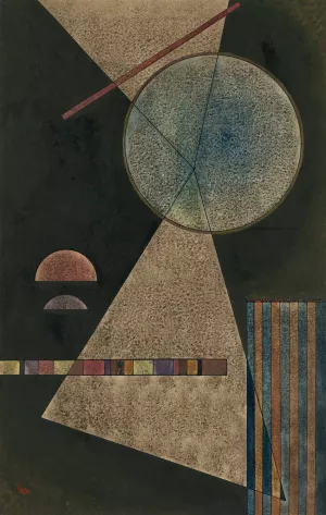 Treffpunkt by Wassily Kandinsky - Hand-Painted Oil Painting Reproduction