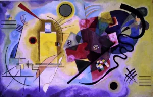 Yellow, Red, Blue by Wassily Kandinsky - Hand-Painted Oil Painting Reproduction